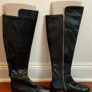 Michael Kors SZ9 Leather Knee Boots